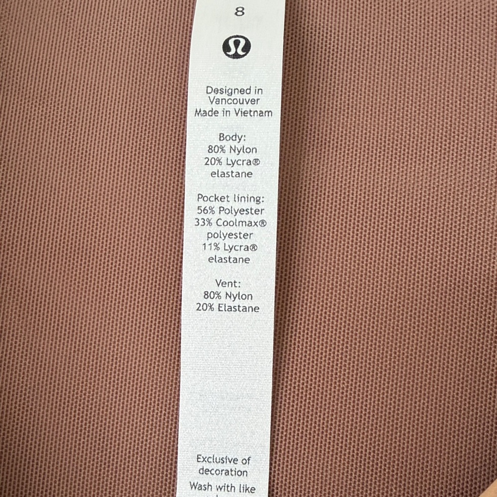 lululemon athletica Camo Full-Zip Hoodie - Brown - Picture 9 of 11